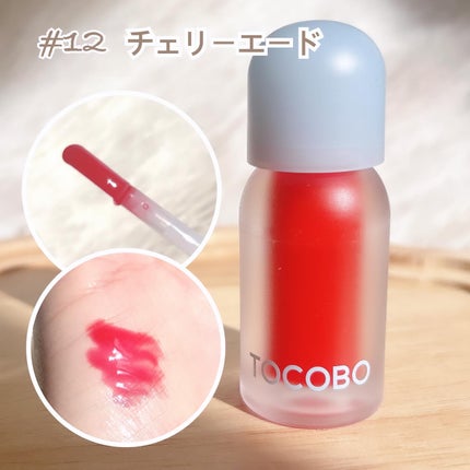 ジューシーベリープランピングリップオイル/TOCOBO/リップグロスを使ったクチコミ(4枚目)