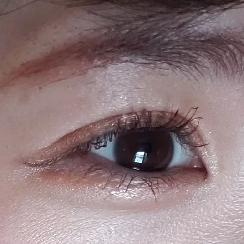 アディクション ザ アイシャドウ パール 026P Fudge/ADDICTION/単色アイシャドウを使ったクチコミ（2枚目）