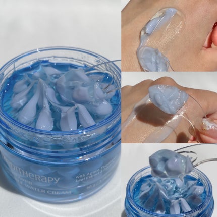 ブルーレイヤーダブルウォータークリーム/MEDITHERAPY/フェイスクリームを使ったクチコミ(5枚目)