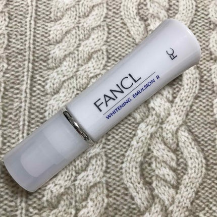 ホワイトニング 乳液 II しっとり<医薬部外品>/ファンケル/乳液を使ったクチコミ(1枚目)