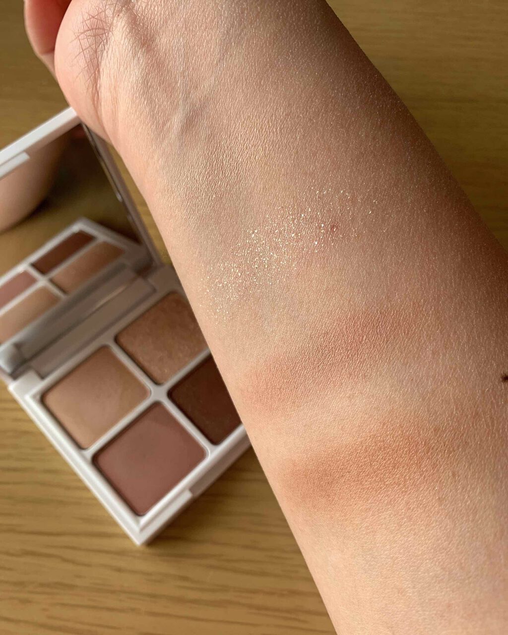 ピースマッチングシャドウパレット/HOLIKA HOLIKA/アイシャドウパレットを使ったクチコミ（3枚目）