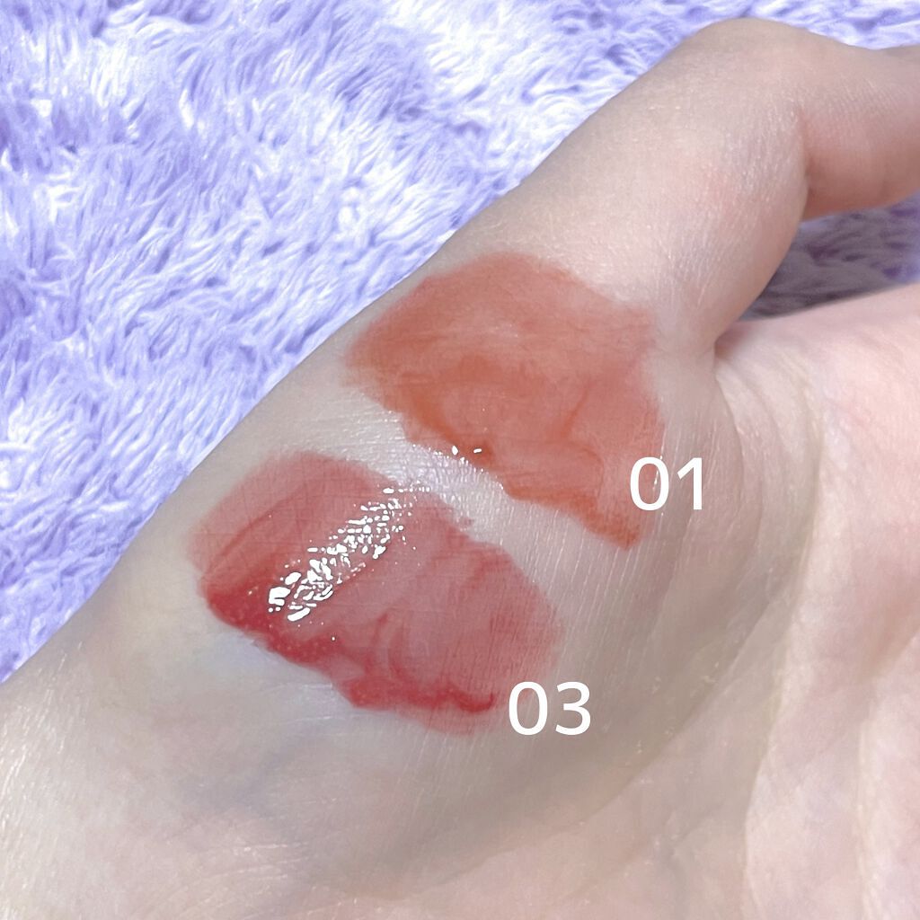 ペリペラ インク ムード グロイ ティント/PERIPERA/リップティントを使ったクチコミ（2枚目）