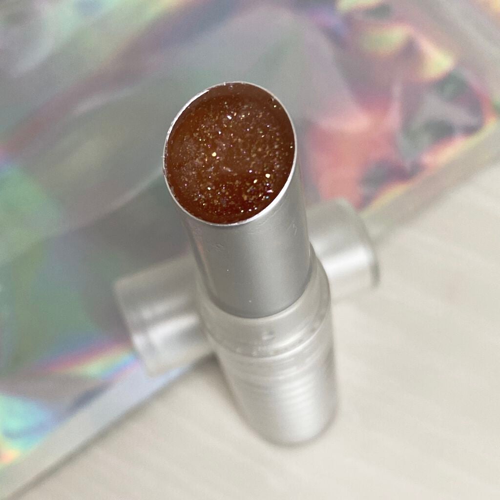 グリッタリーウェブリップバーム/unleashia/リップケアを使ったクチコミ(2枚目)