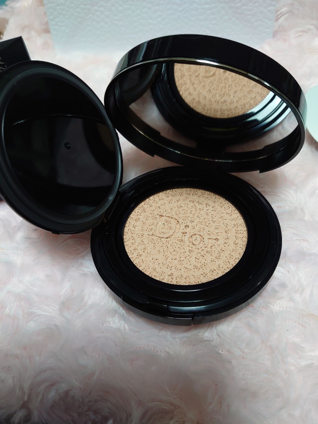 ディオールスキン フォーエヴァー クッション ディオールマニア エディション/Dior/クッションファンデーションを使ったクチコミ（3枚目）