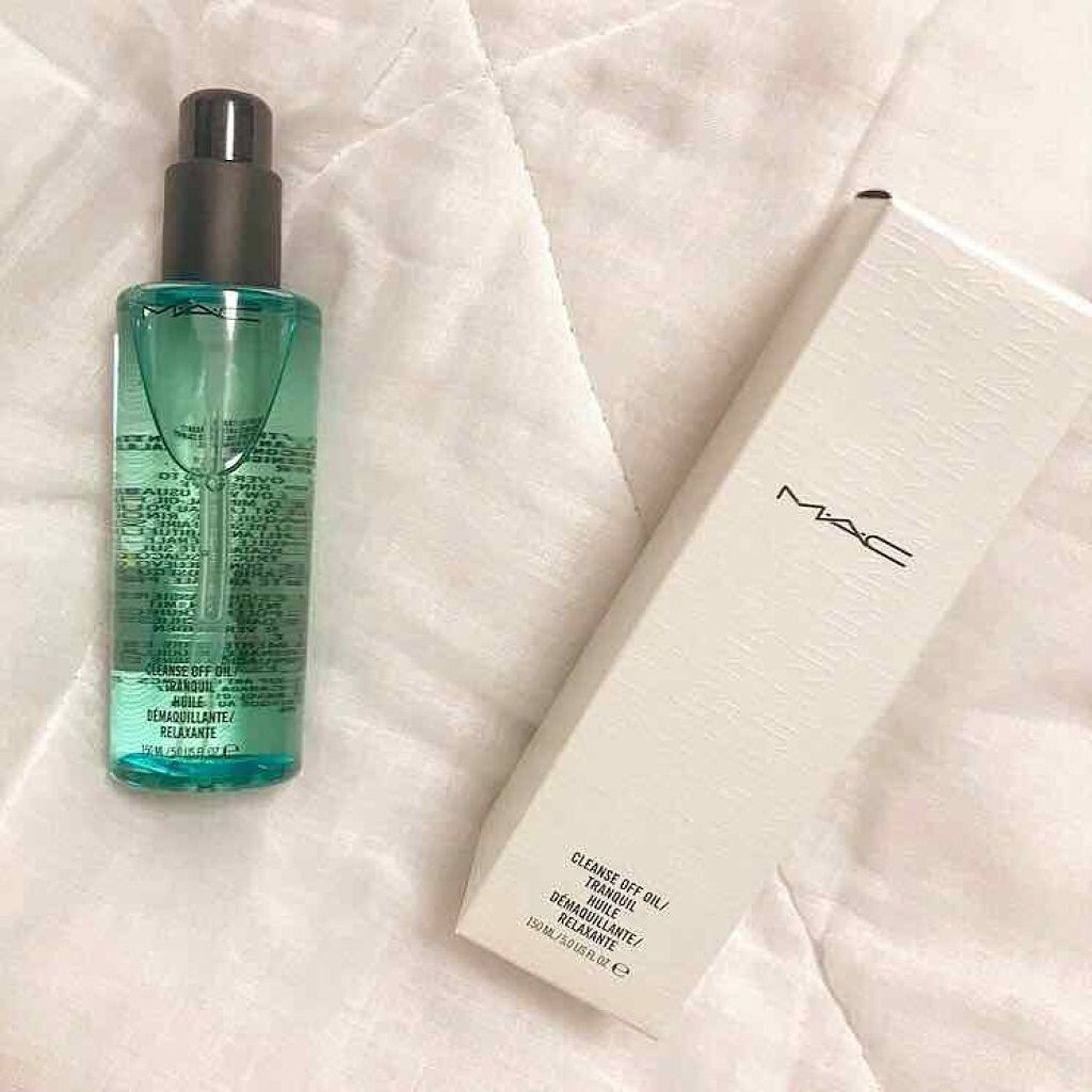 クレンズ オフ オイル トランケル/M・A・C/オイルクレンジングを使ったクチコミ（1枚目）