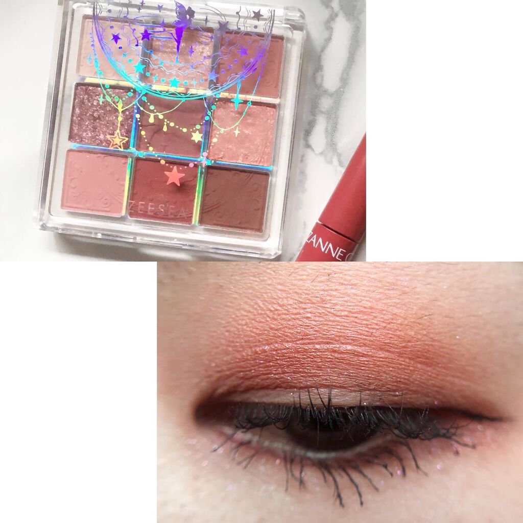 あゆみ on LIPS 「・\#todaysmake/・アイシャドウ☑@zeeseaco..」(2枚目)