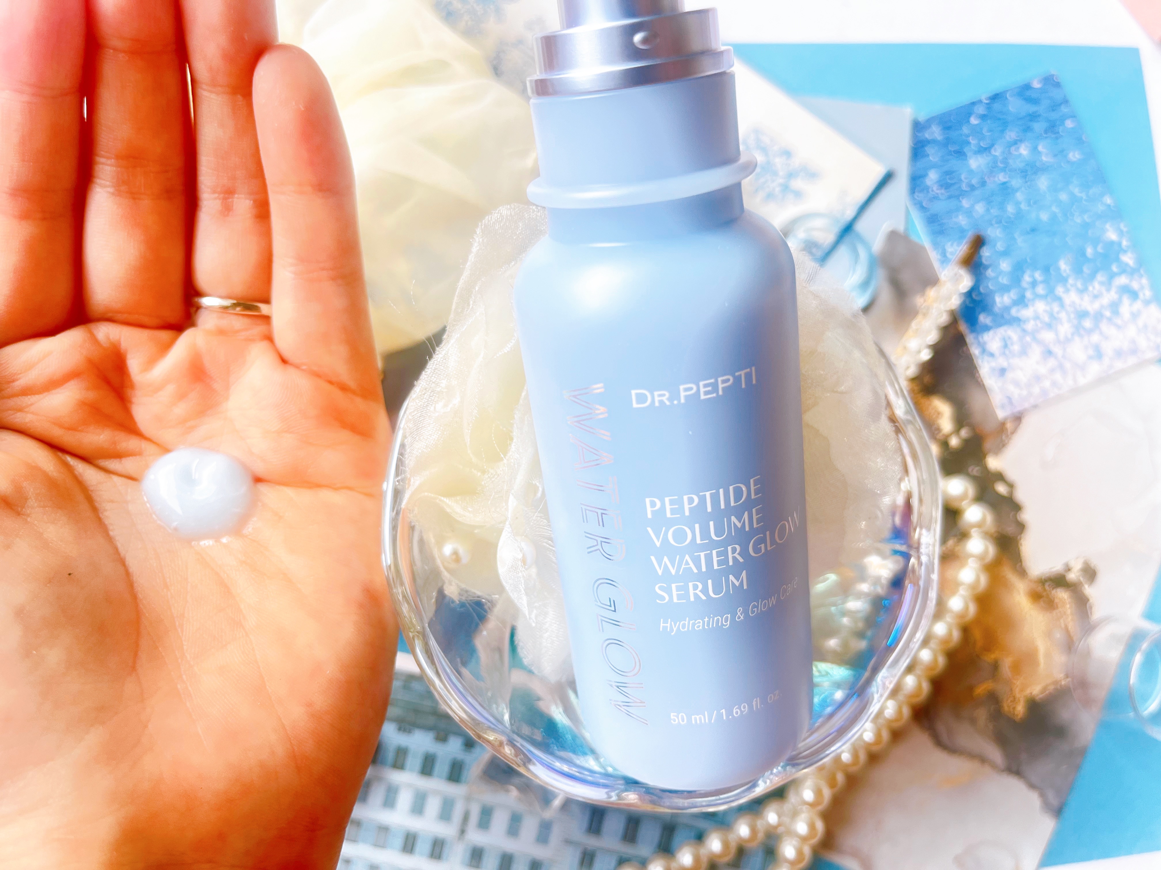 ペプチドボリュームウォーターグローセラム/DR.PEPTI/美容液を使ったクチコミ（2枚目）