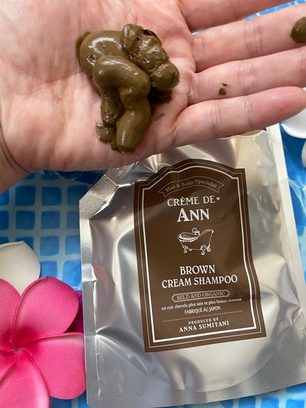 クレムドアン ブラウンクリームシャンプー/creme de Ann/市販シャンプーを使ったクチコミ(3枚目)