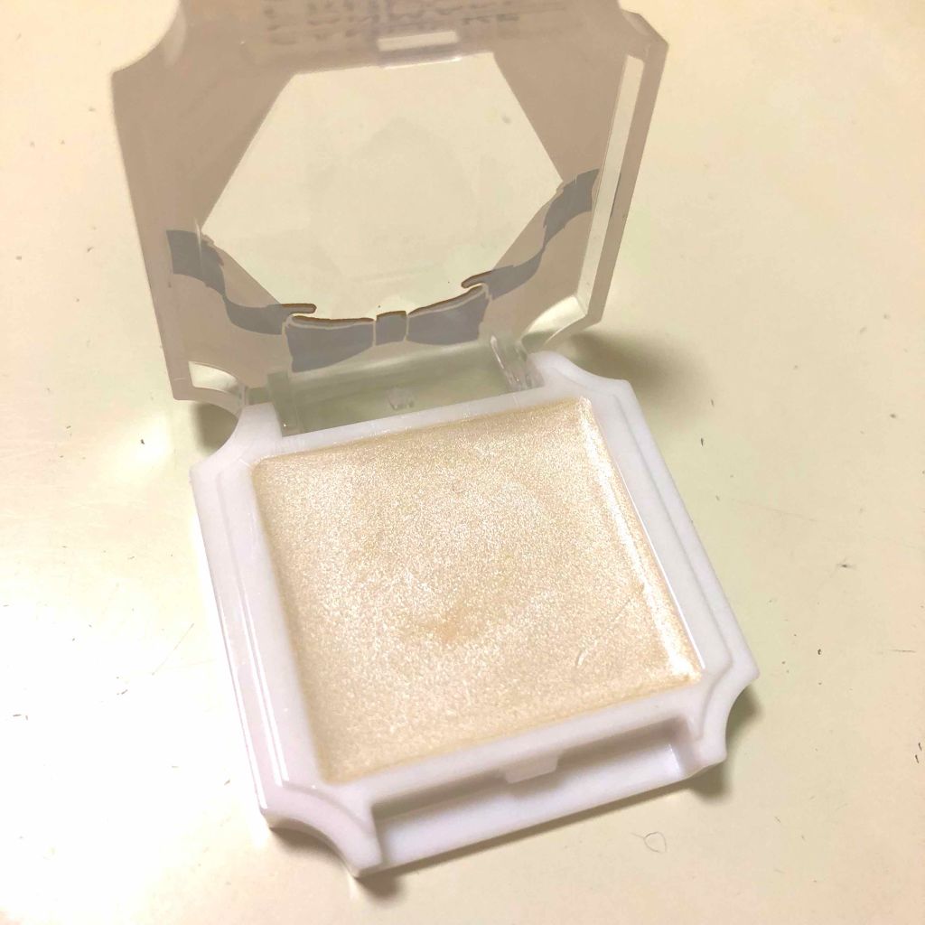 シャイニーシャドウ N/excel/単色アイシャドウを使ったクチコミ(3枚目)