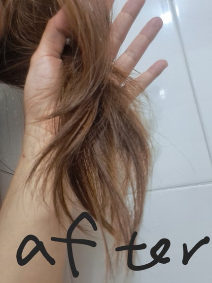 ディープダメージトリートメントEX/UNOVE/洗い流すヘアトリートメントを使ったクチコミ(4枚目)