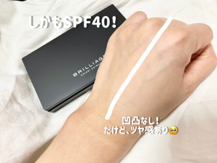 パウダリーファンデーション レジェンダリー グロウ/ブリリアージュ/パウダーファンデーションを使ったクチコミ(3枚目)
