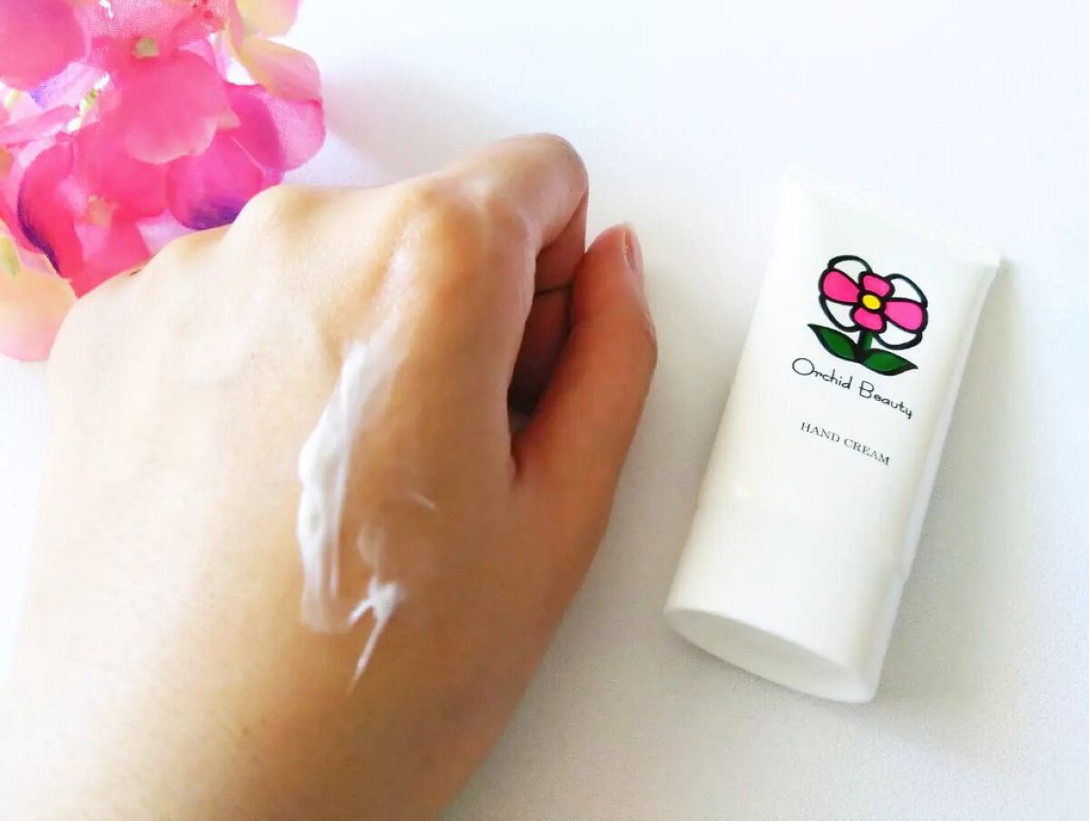 オーキッドビューティーハンドクリーム/椎名洋ラン園/ハンドクリームを使ったクチコミ（2枚目）