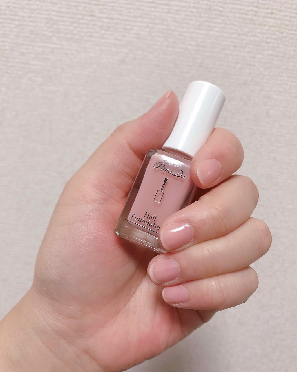 ネイルファンデーション BO ベージュオークル/パラドゥ/マニキュアを使ったクチコミ（2枚目）