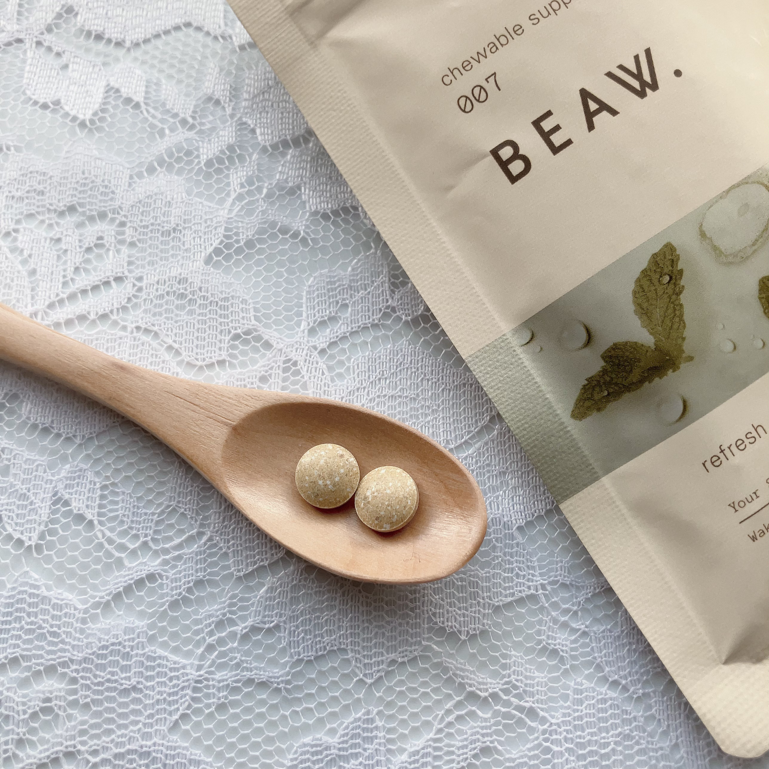 チュアブルサプリメント 007/BEAW./健康サプリメントを使ったクチコミ（2枚目）