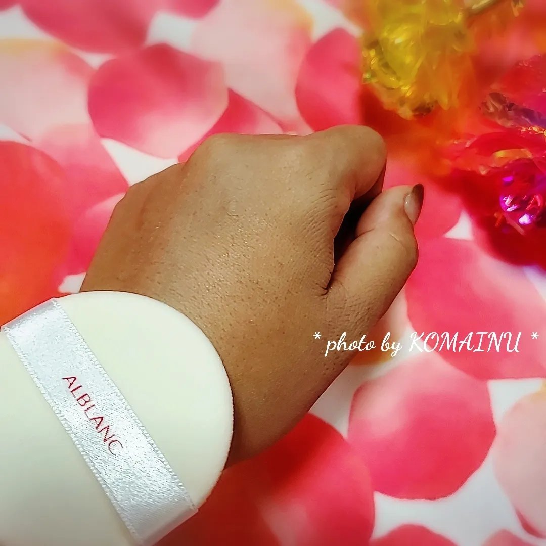 クラリティブラン フィニッシャー 本品 (レフィル)10g/ALBLANC/プレストパウダーを使ったクチコミ（2枚目）