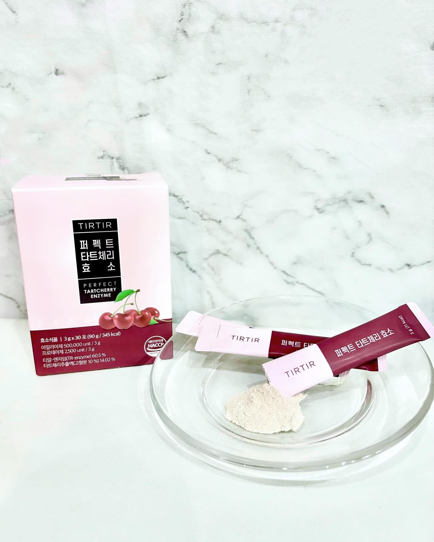 PERFECT TARTCHERRY ENZYME/TIRTIR(ティルティル)/ボディサプリメントを使ったクチコミ（1枚目）