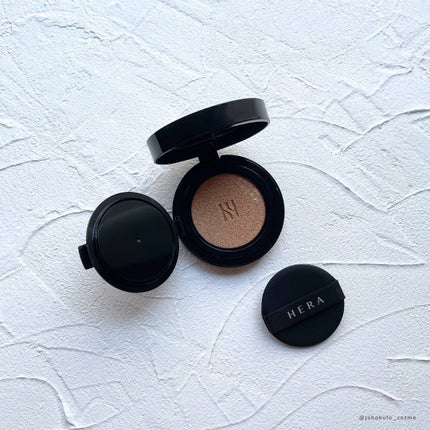 ブラック クッション ファンデーション/HERA/クッションファンデーションを使ったクチコミ(5枚目)