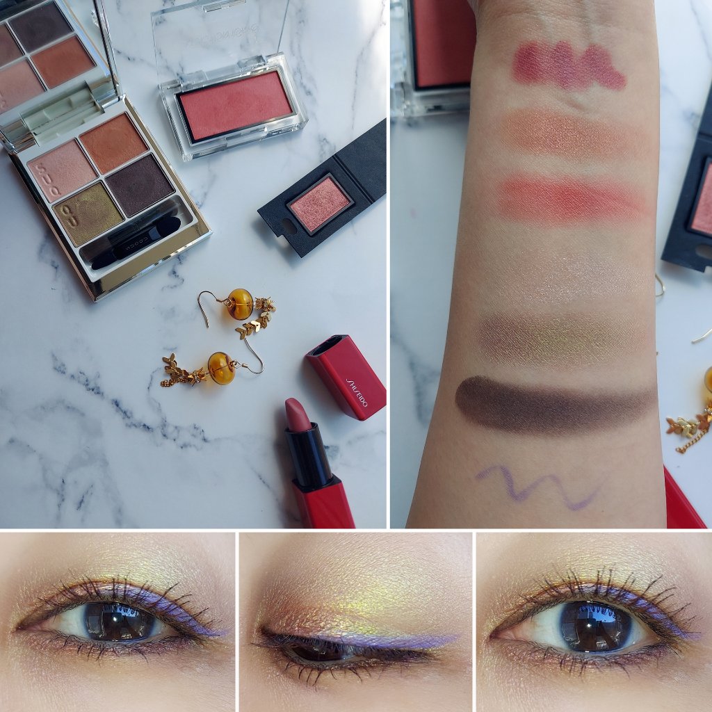 ヴァティック アイズ 06 ブレイジングピンク/Celvoke/単色アイシャドウを使ったクチコミ（3枚目）