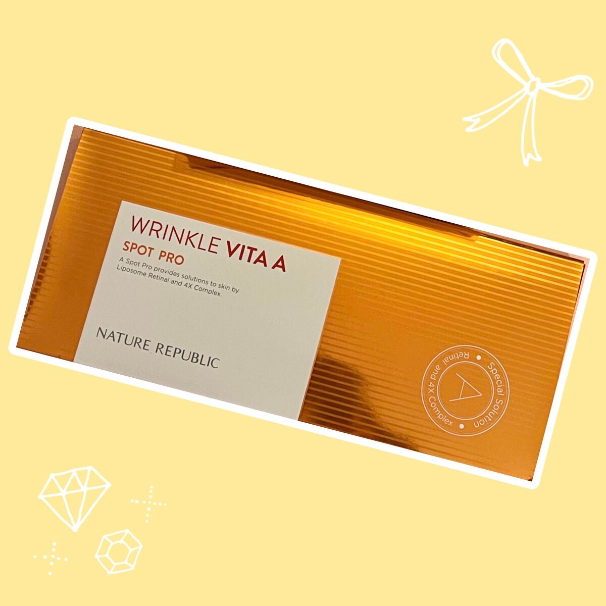 リンクルビタAスポットプロ/ネイチャーリパブリック/美容液を使ったクチコミ(1枚目)