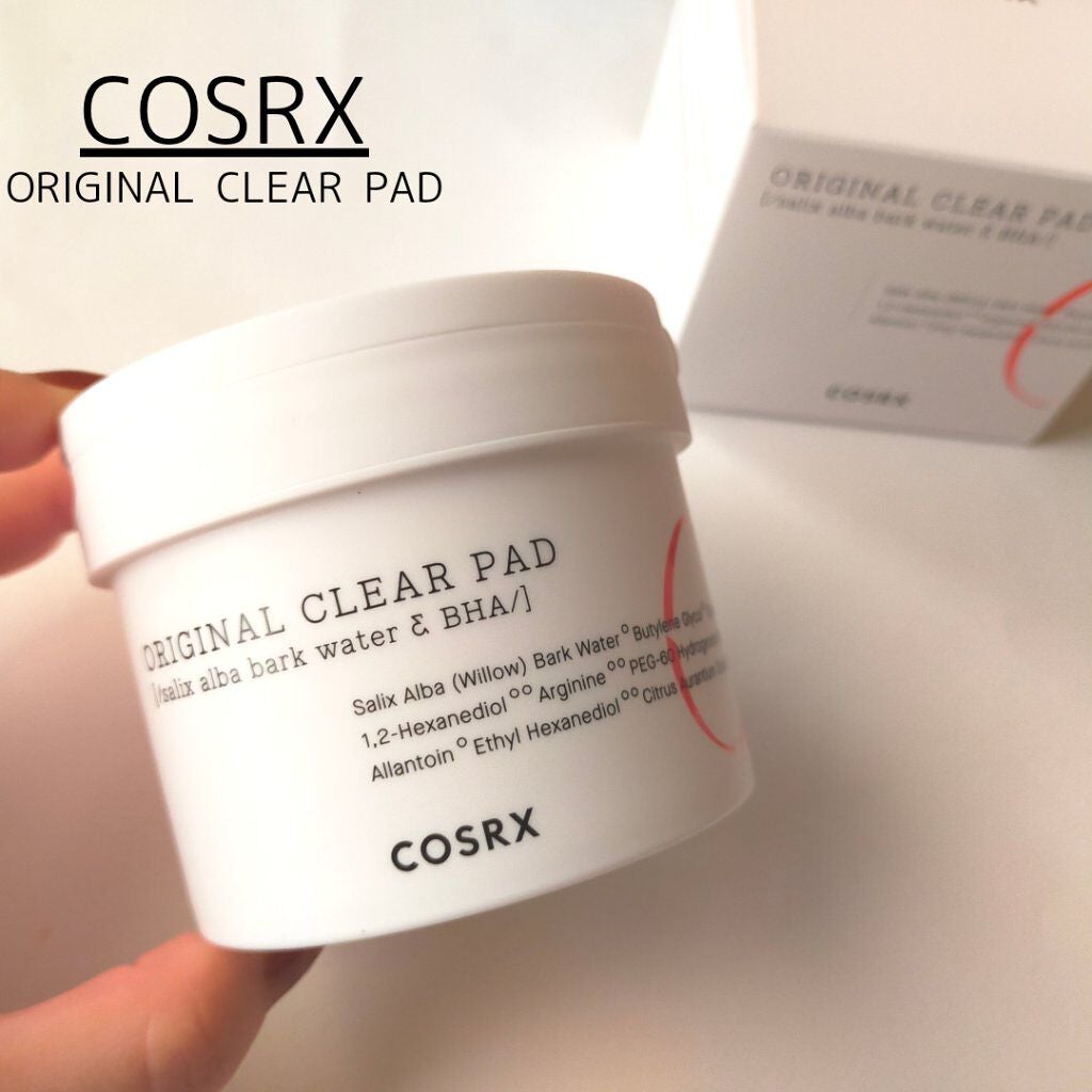 ワンステップオリジナルクリアパッド/COSRX/トナーパッドを使ったクチコミ(1枚目)