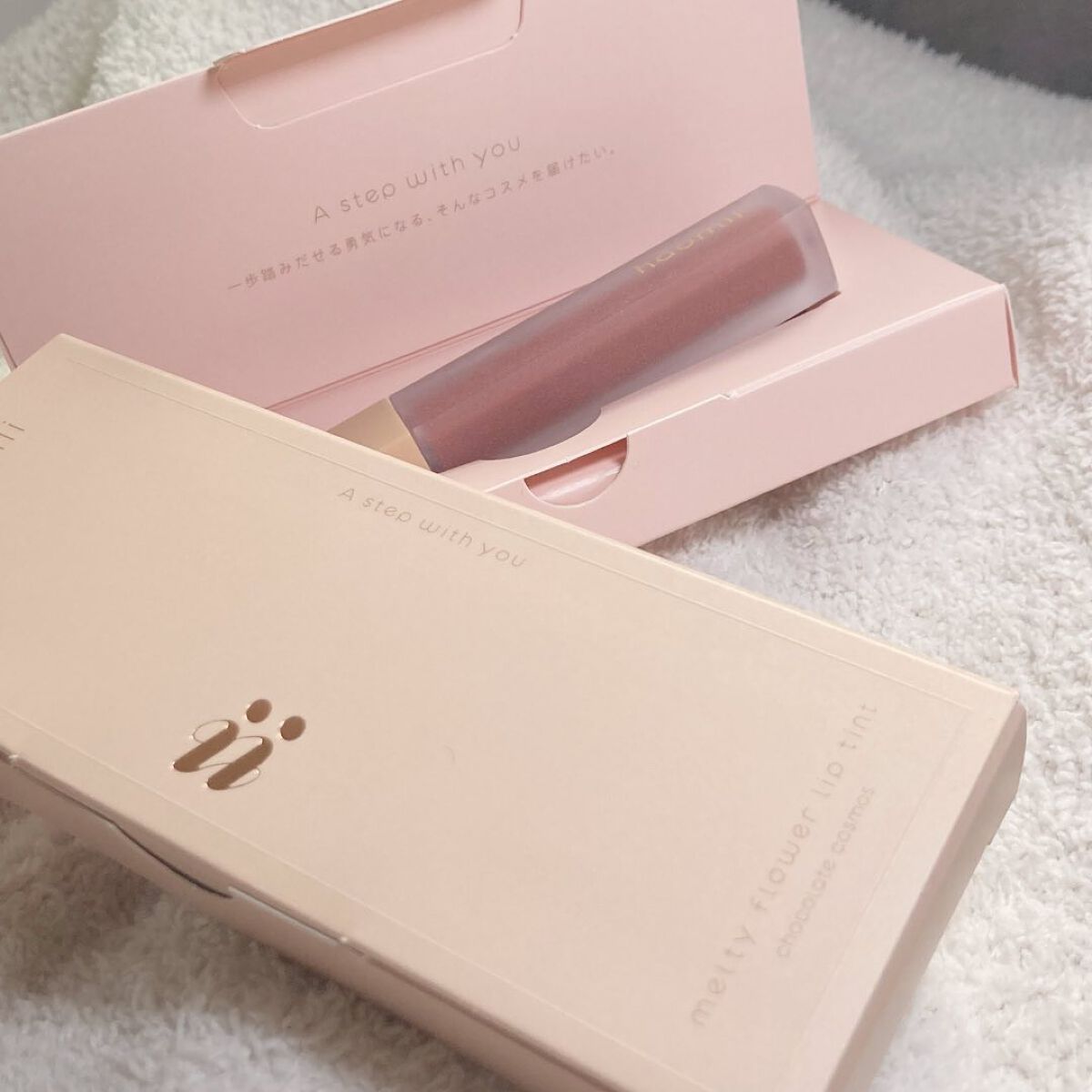 Melty flower lip tint/haomii/口紅を使ったクチコミ（3枚目）