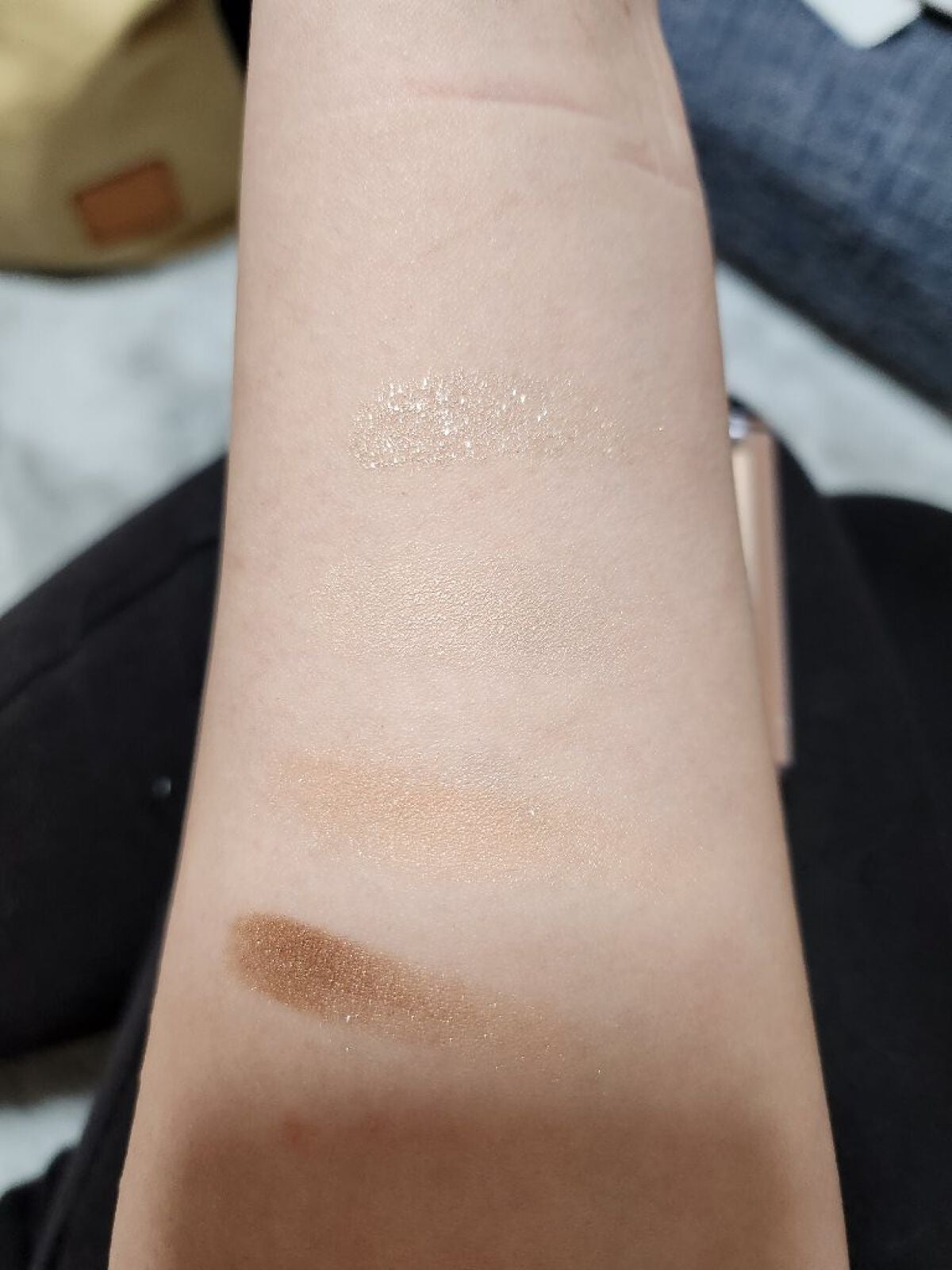 ベージュトーンアイシャドウ/CEZANNE/アイシャドウパレットを使ったクチコミ(2枚目)