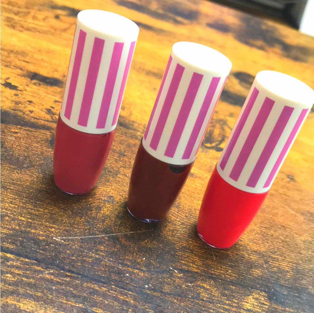 オイルティントリップ ダークレッド【WEB限定復刻】/CandyDoll/リップティントを使ったクチコミ（1枚目）