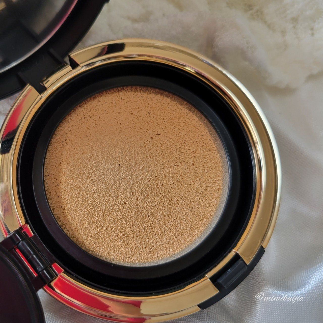 オリジナル ピュア セラム カバーアップ クッション/bareMinerals/クッションファンデーションを使ったクチコミ(5枚目)