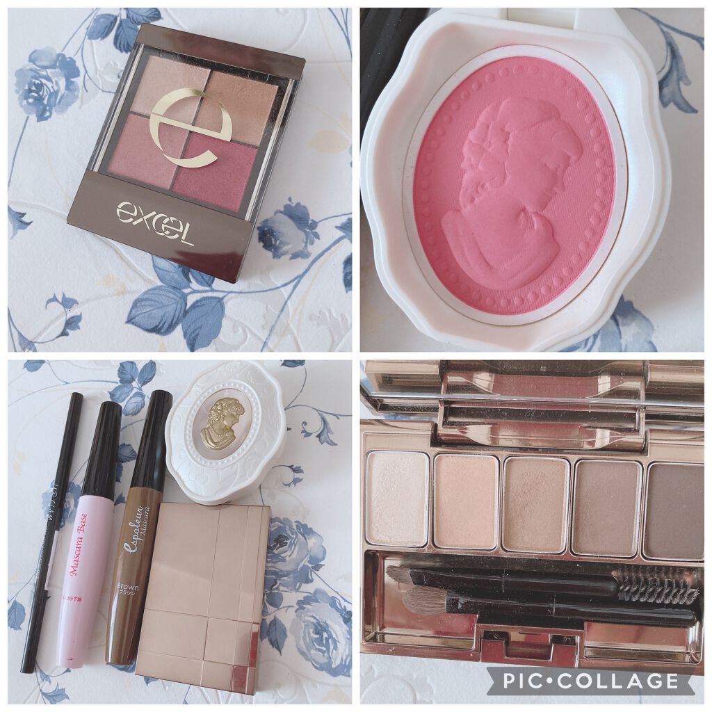 リアルクローズシャドウ/excel/アイシャドウパレットを使ったクチコミ（1枚目）