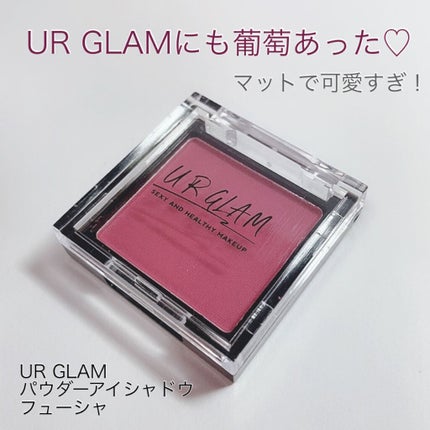 UR GLAM POWDER EYESHADOW/U R GLAM/単色アイシャドウを使ったクチコミ(1枚目)