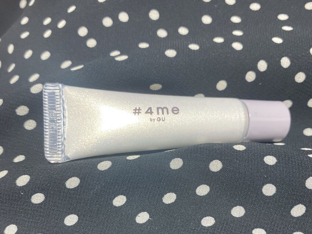 クリームアイシャドウ 01# WHITE/#4me by GU/ジェル・クリームアイシャドウを使ったクチコミ（1枚目）