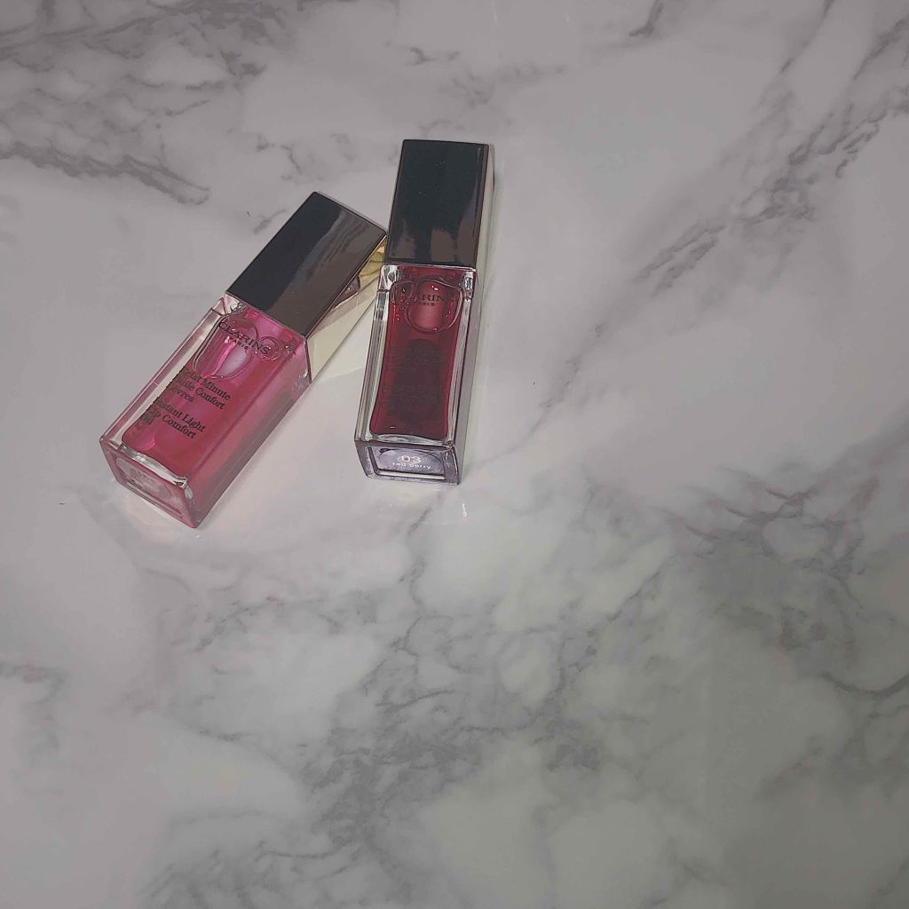 コンフォート リップオイル /CLARINS/リップグロスを使ったクチコミ（1枚目）