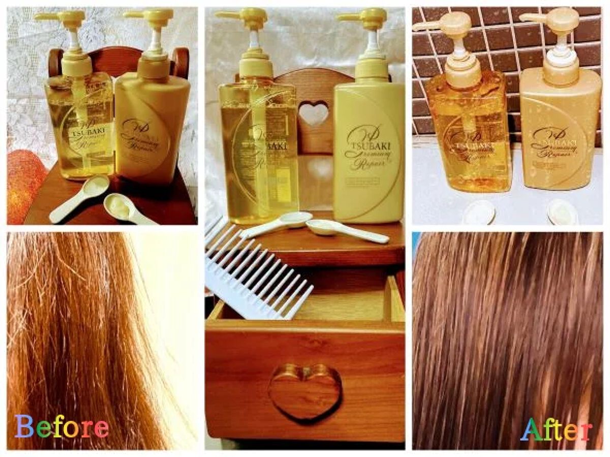 プレミアムリペア シャンプー/ヘアコンディショナー/TSUBAKI/市販シャンプーを使ったクチコミ(2枚目)