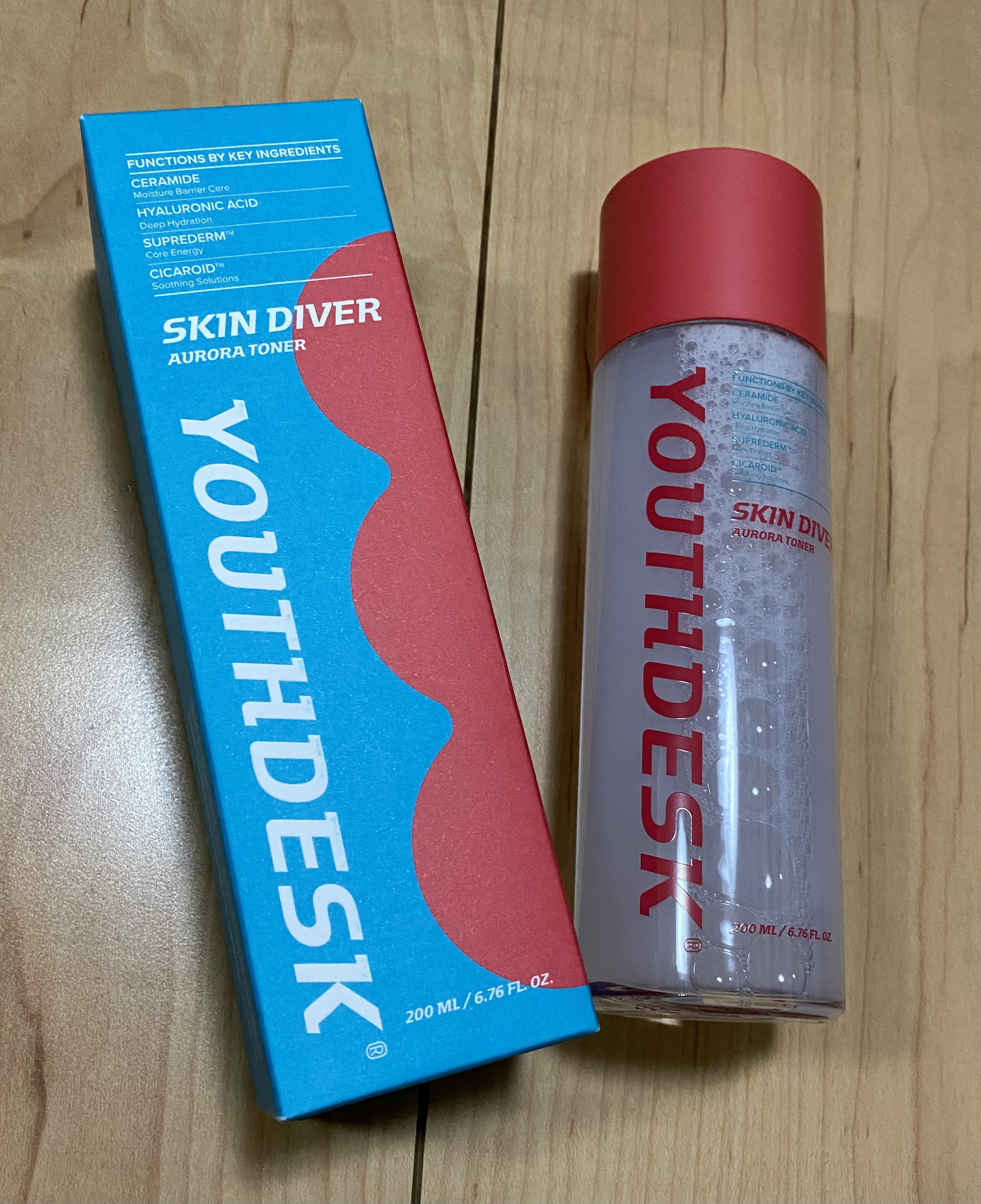 スキンダイバー オーロラトナー/YOUTHDESK/化粧水を使ったクチコミ（1枚目）