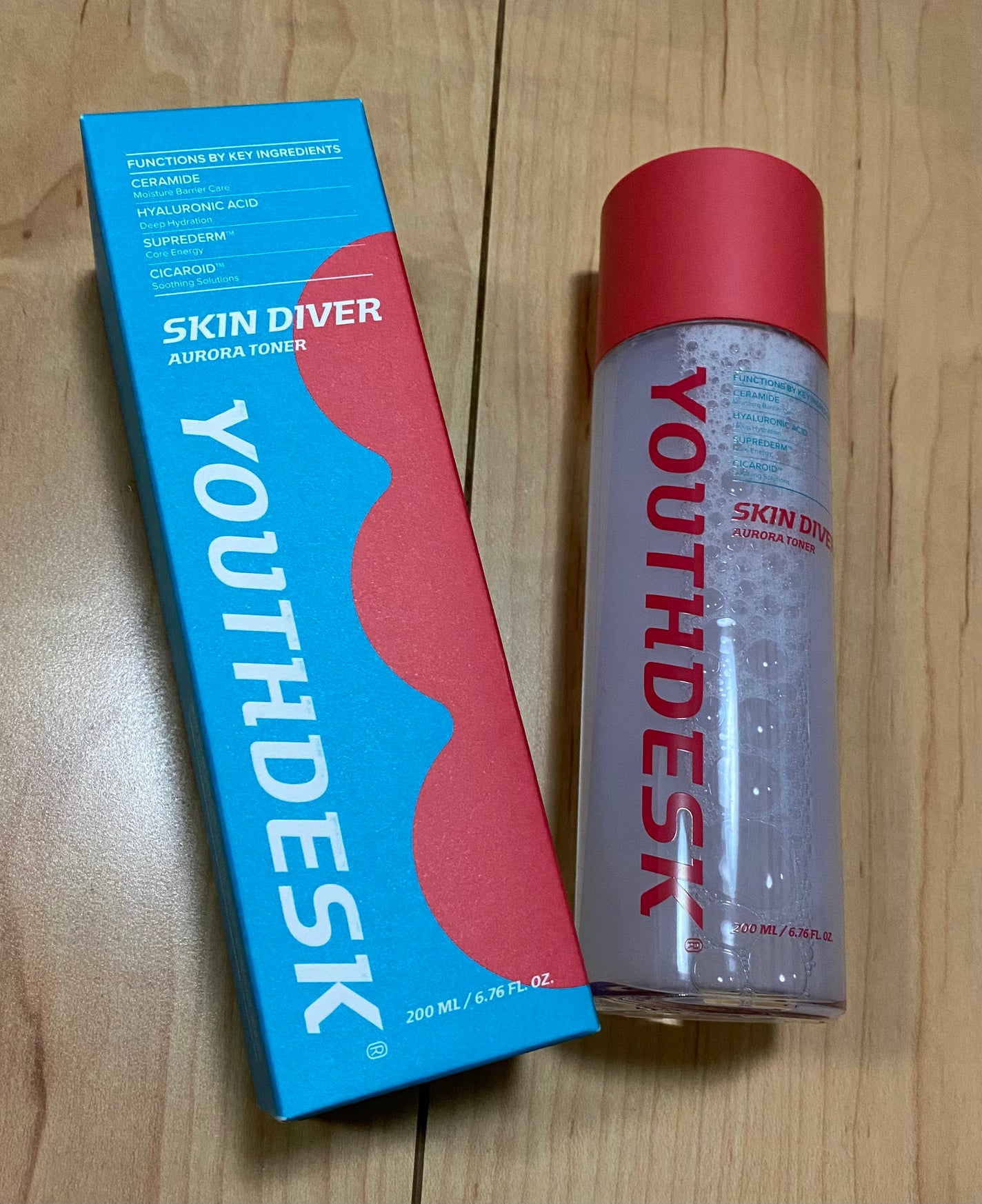 スキンダイバー オーロラトナー/YOUTHDESK/化粧水を使ったクチコミ(1枚目)