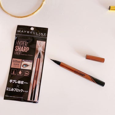 ハイパーシャープ ライナー R/MAYBELLINE NEW YORK/リキッドアイライナーを使ったクチコミ（6枚目）