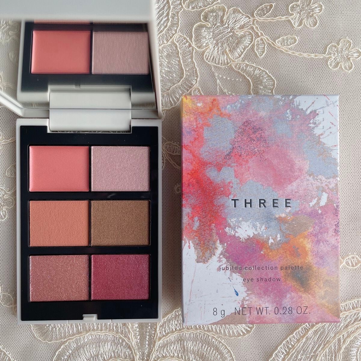 ジュビリーコレクション パレット 2023/THREE/アイシャドウパレットを使ったクチコミ(1枚目)