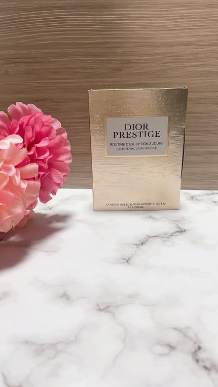 プレステージ マイクロ ユイル ド ローズ セラム/Dior/美容液を使ったクチコミ(3枚目)