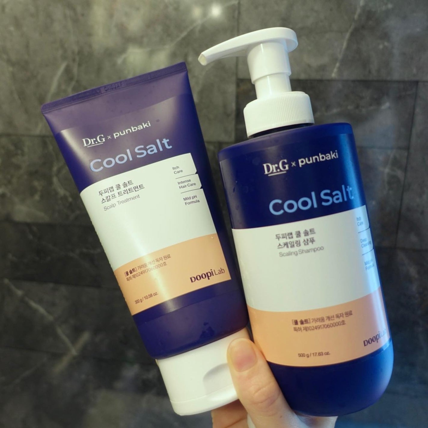 クールソルトスケーリングシャンプー/クールソルトスカルプトリートメント/Dr.G/市販シャンプーを使ったクチコミ(5枚目)