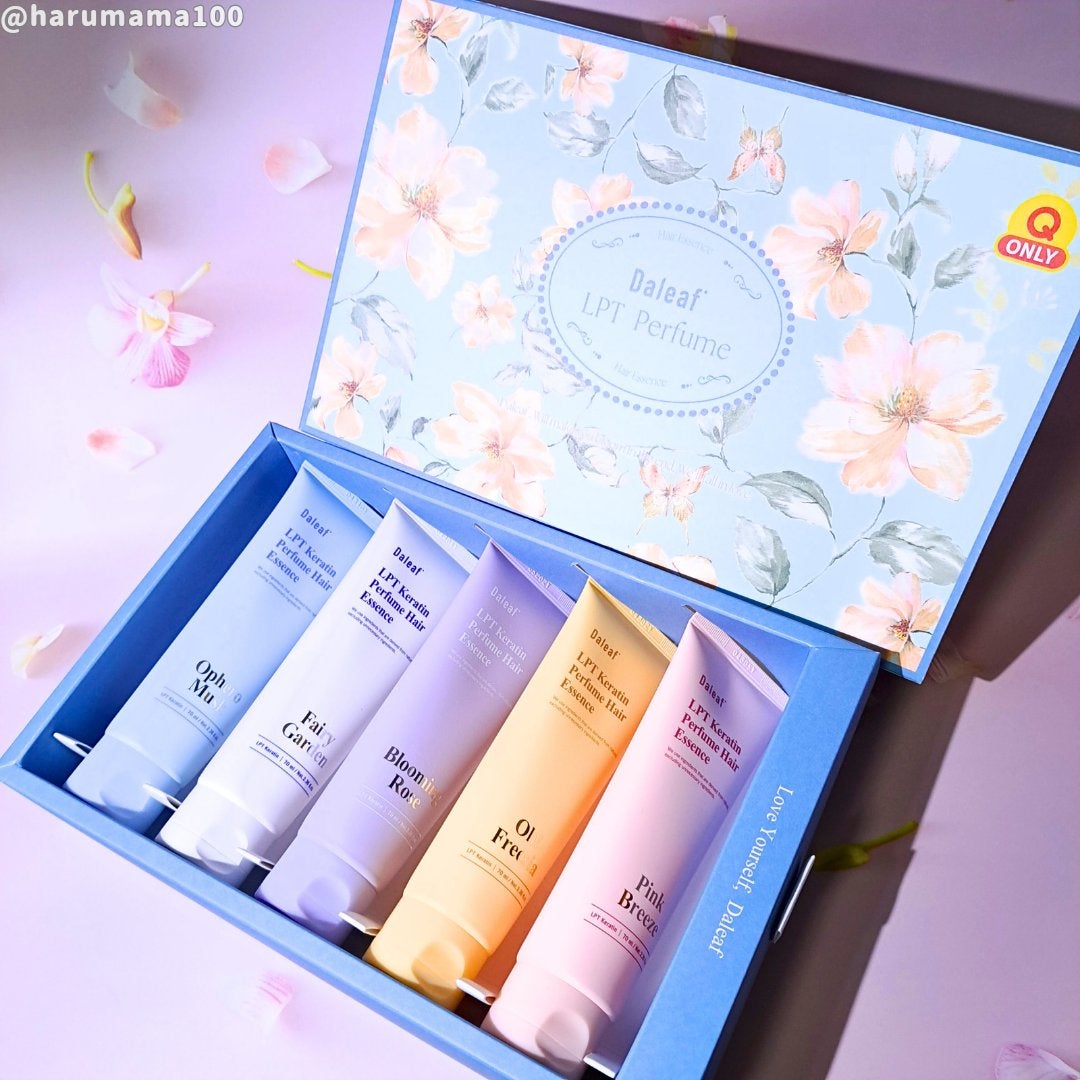 LPT Keratin パフュームヘアエッセンス Blooming Rose/Daleaf/ヘアミルクを使ったクチコミ(6枚目)