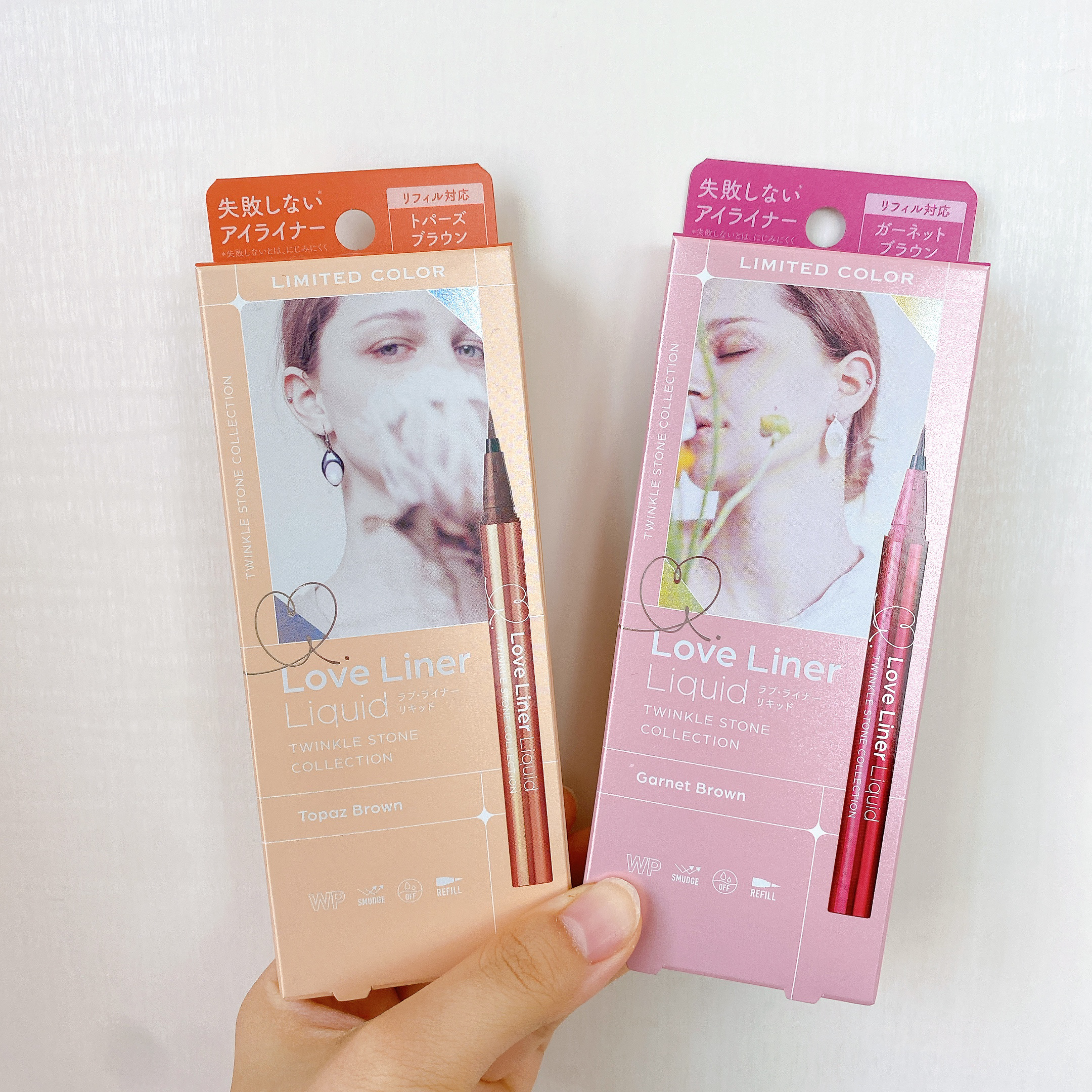 ラブ・ライナー リキッドアイライナーR4 トゥインクルストーンコレクション ガーネットブラウン/ラブ・ライナー/リキッドアイライナーを使ったクチコミ（1枚目）