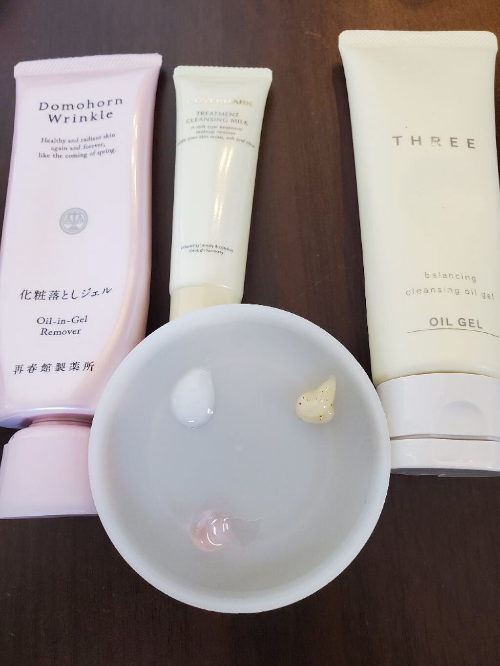 化粧落しジェル/ドモホルンリンクル/クレンジングジェルを使ったクチコミ（1枚目）