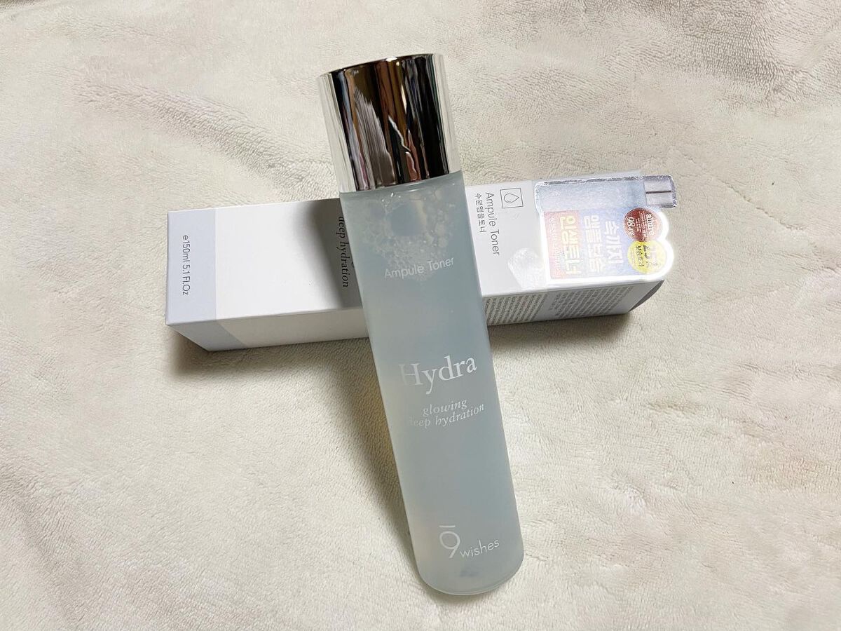 ハイドラアンプルトナー/9Wishes/化粧水を使ったクチコミ（1枚目）