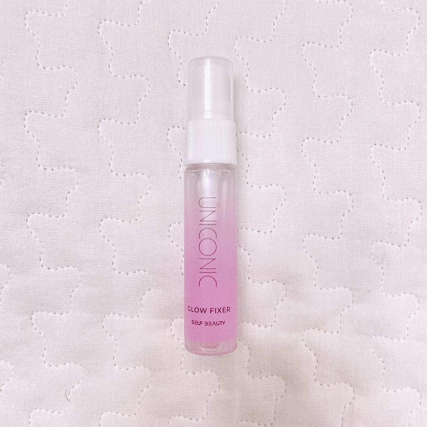 ユニコーン メイクアップグローフィックスミスト/SELF BEAUTY/フィックスミストを使ったクチコミ（1枚目）