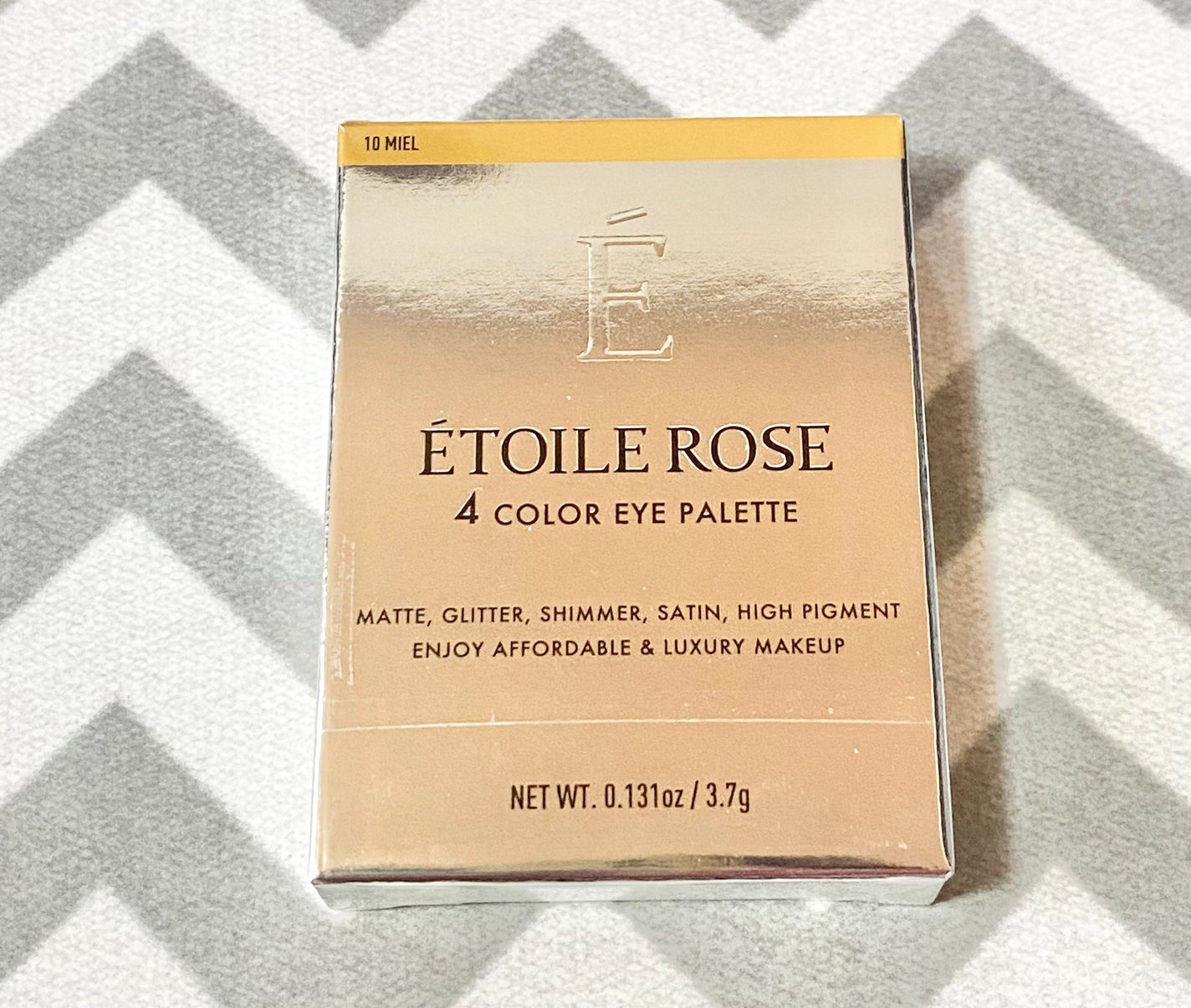 エトワルローズ 4色アイシャドウ/Étoile Rose/アイシャドウパレットを使ったクチコミ(1枚目)