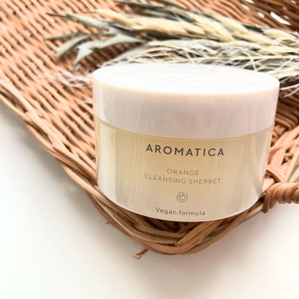 オレンジクレンジングシャーベット/AROMATICA/クレンジングバームを使ったクチコミ(8枚目)