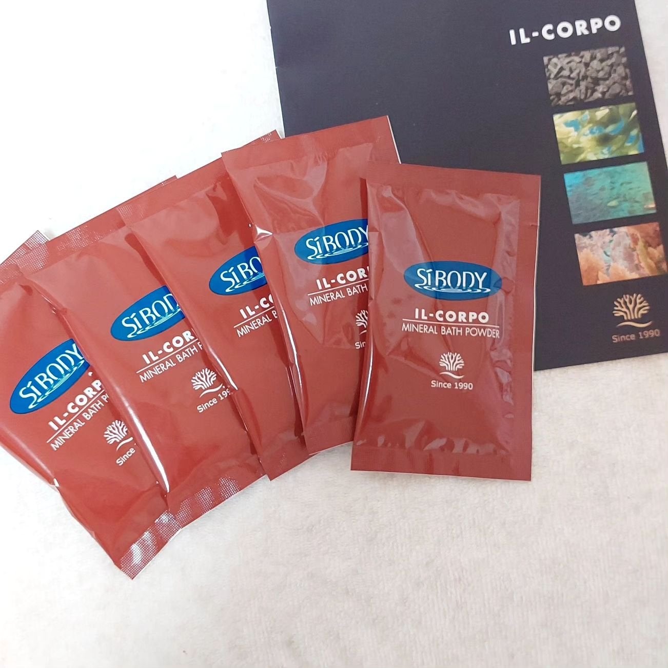 ミネラルバスパウダーオリジナル/イルコルポ/無機塩系入浴剤を使ったクチコミ(2枚目)