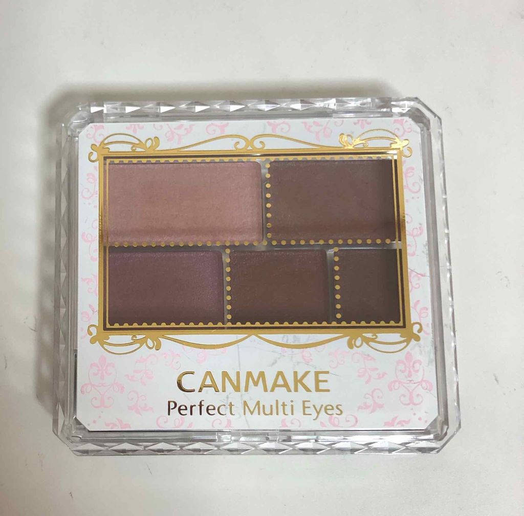 パーフェクトマルチアイズ/キャンメイク/アイシャドウパレットを使ったクチコミ（2枚目）