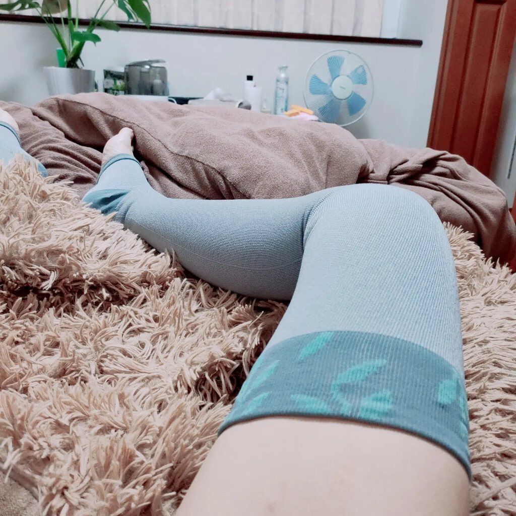 寝ながらメディキュット ネイチャーヒーリングソックス/メディキュット/着圧ソックス・レギンスを使ったクチコミ（3枚目）