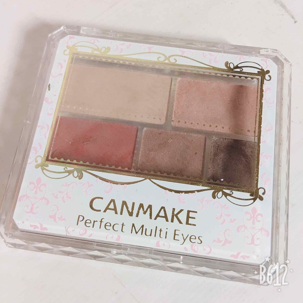 パーフェクトマルチアイズ/キャンメイク/アイシャドウパレットを使ったクチコミ（1枚目）